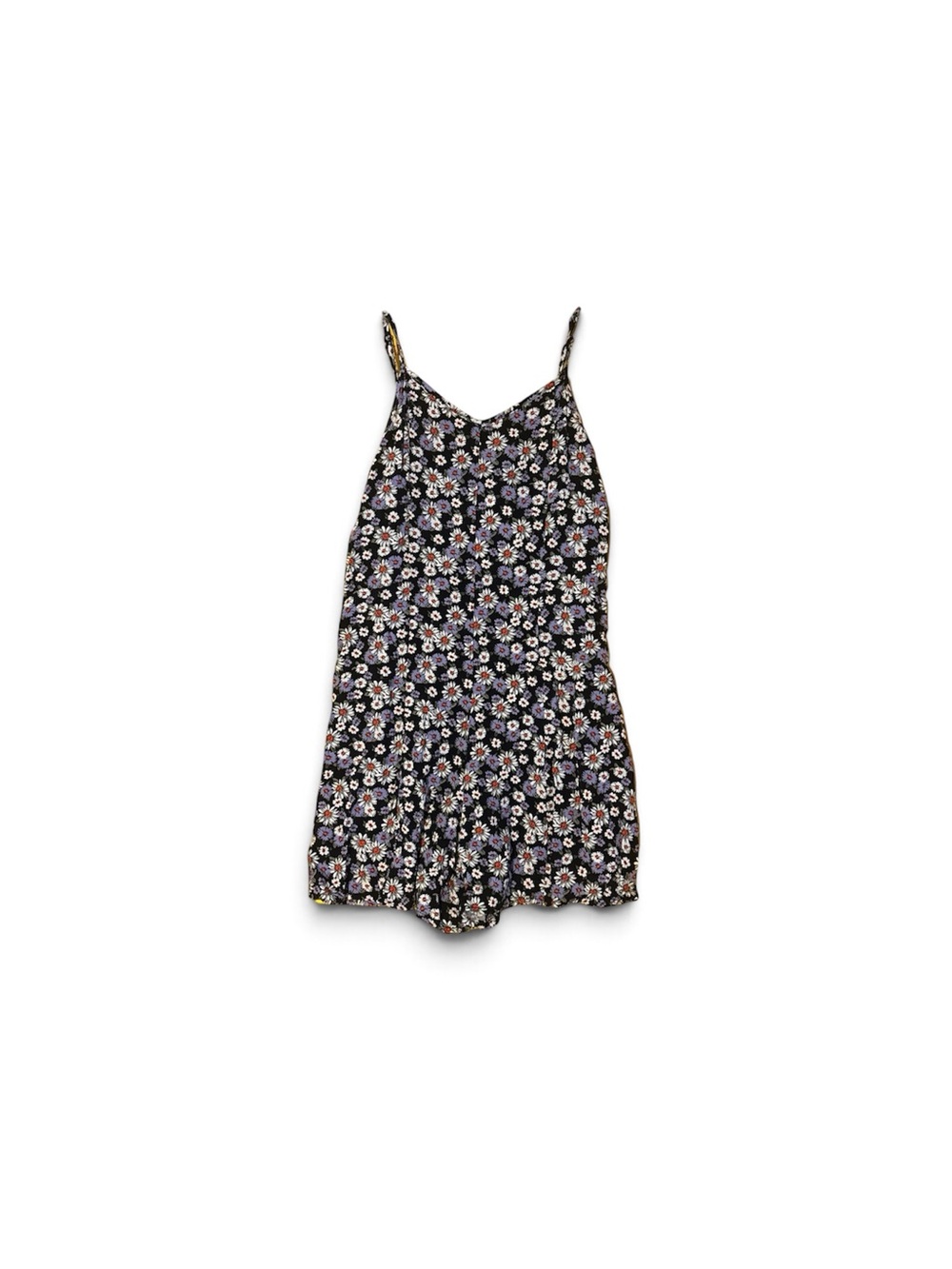 art class Black Floral One-Piece Floral romper size 16/18 kids